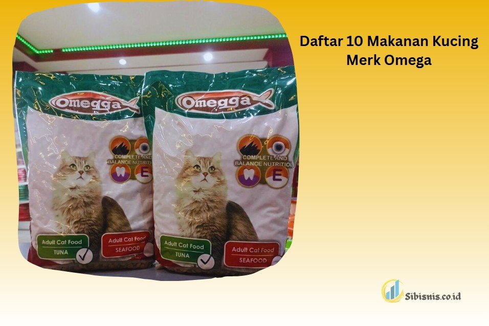Daftar 10 Makanan Kucing Merk Omega
